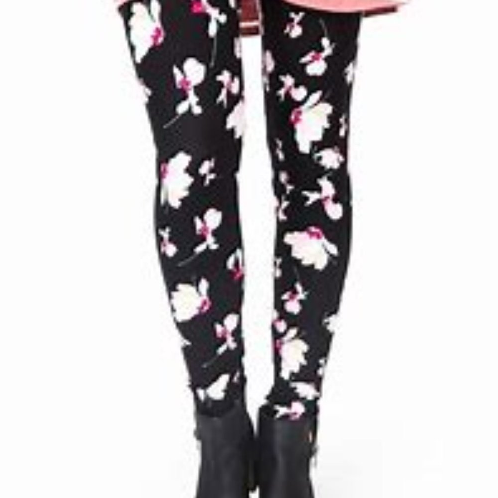 Agnes & Dora Leggings, Falling Iris, Size L, NIB